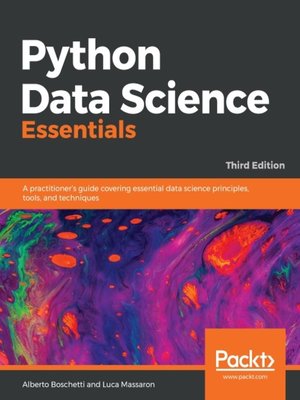 cover image of Python Data Science Essentials